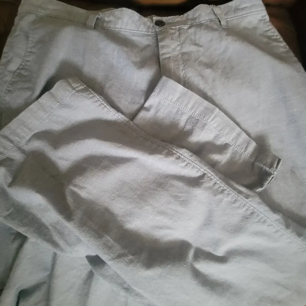 Dockers‎ Pants Mens 34 Blue Straight Fit Chino Casual Levi CA00342